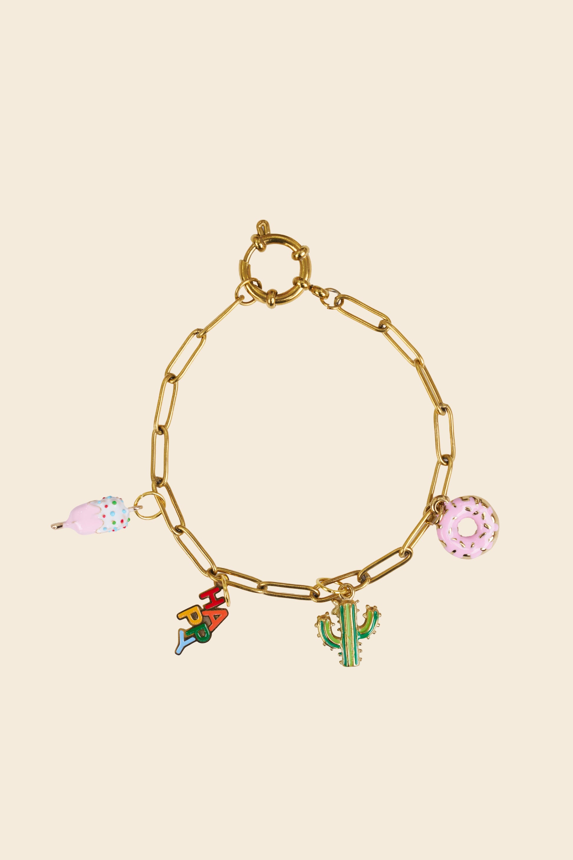 Desert Bloom Cactus Charm