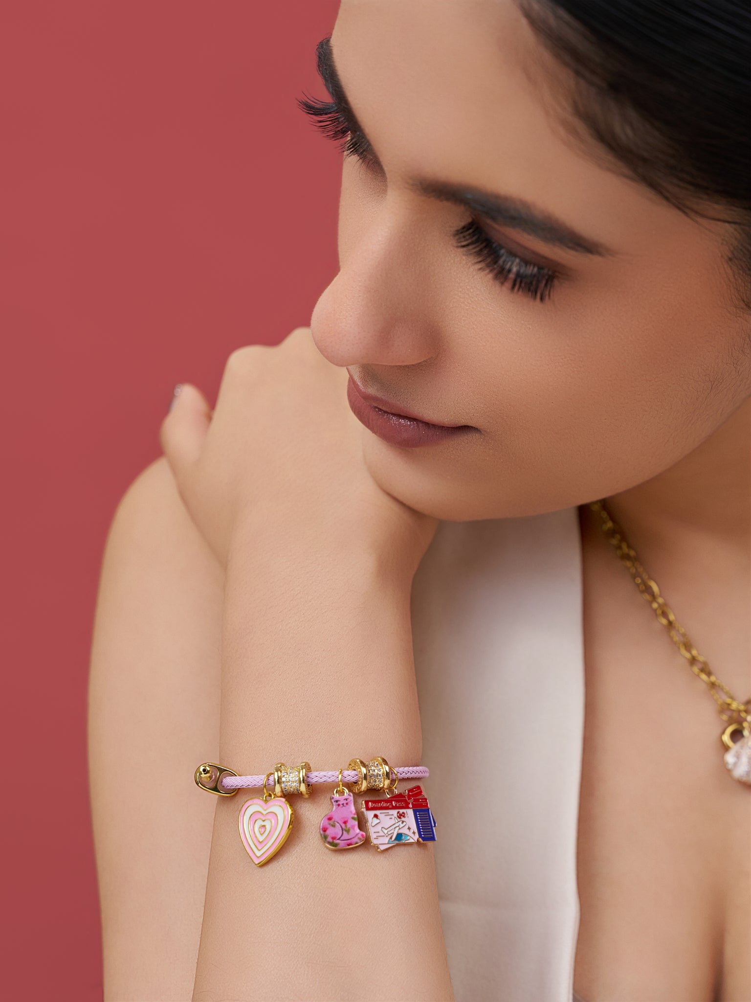 Cute & Carry On Charm Bracelet