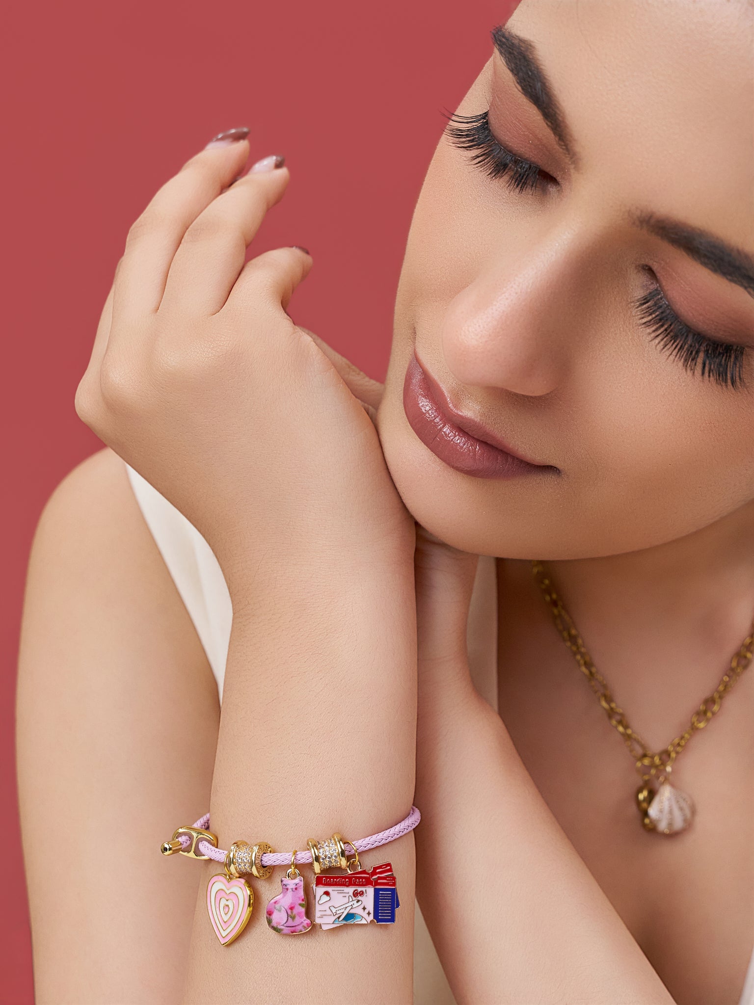 Cute & Carry On Charm Bracelet