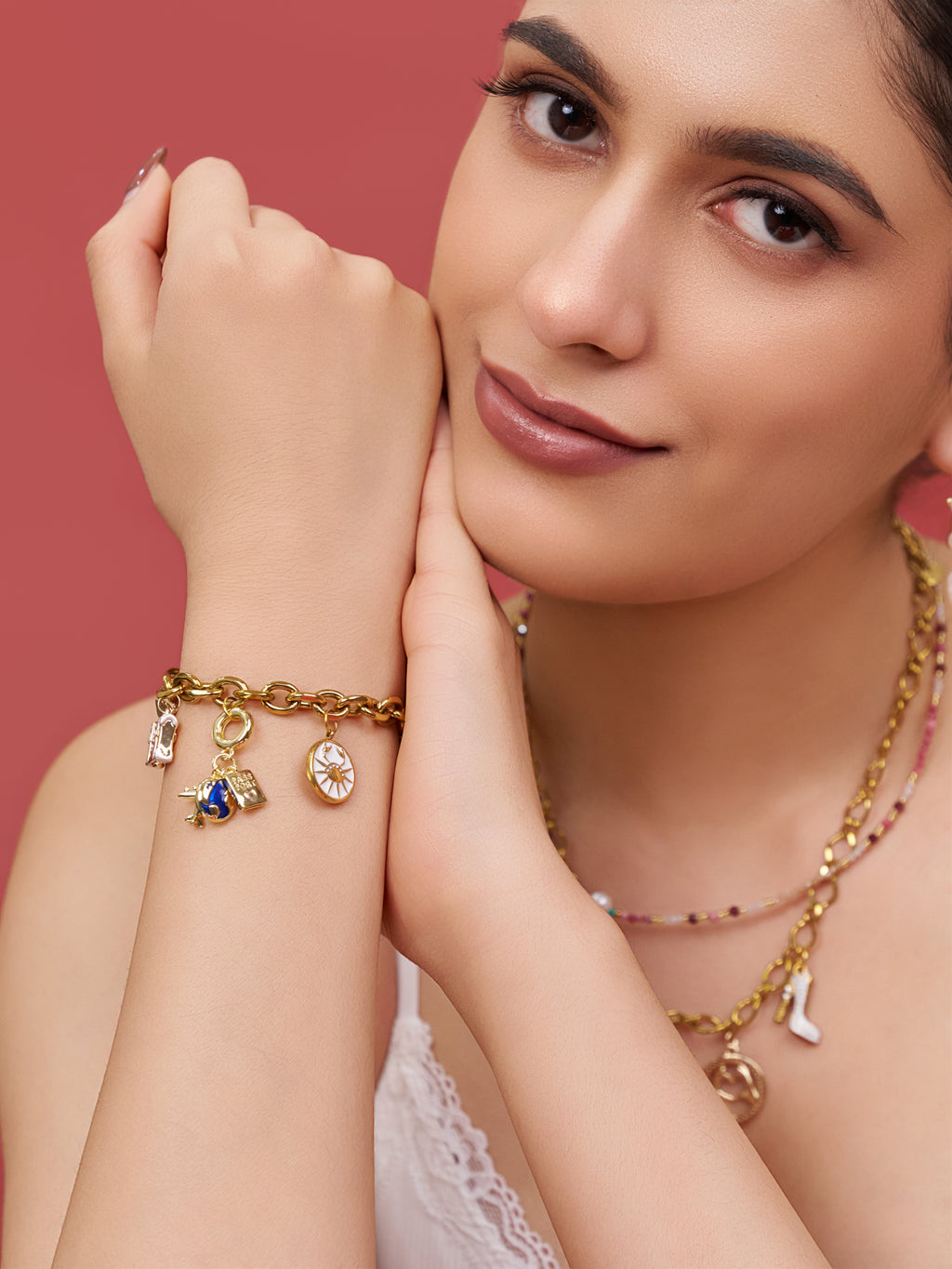 Wanderlust Story Charm Bracelet