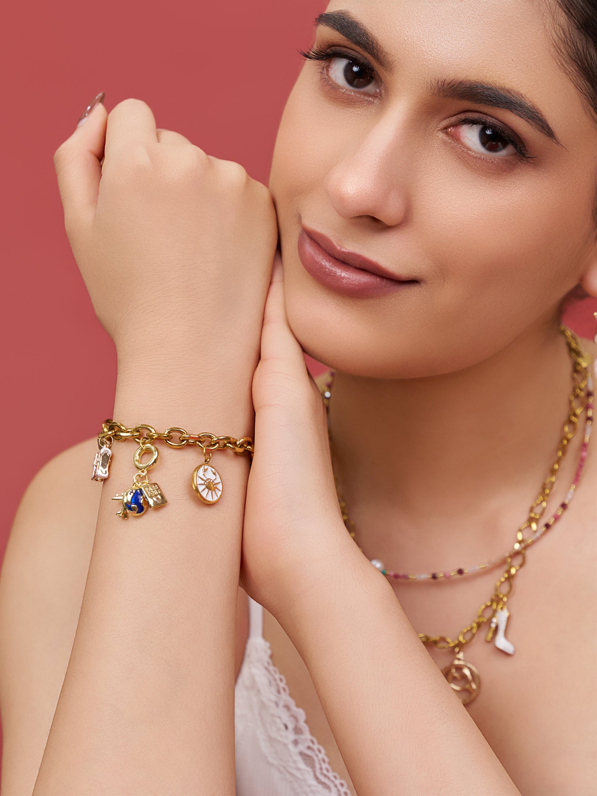 Wanderlust Story Charm Bracelet