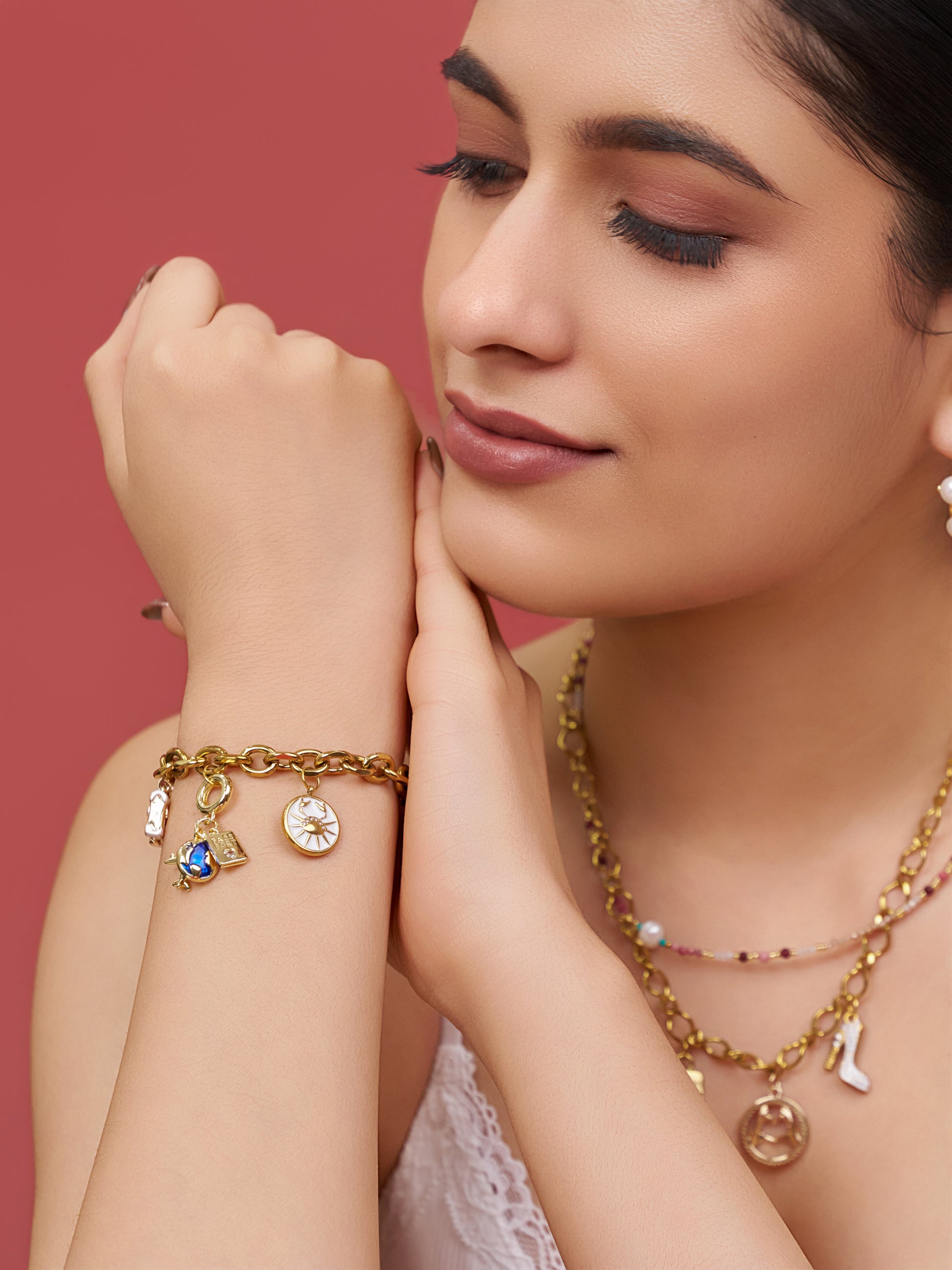 Wanderlust Story Charm Bracelet