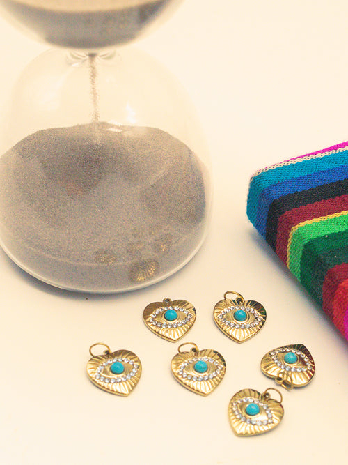 Guardian Heart Eye Charm