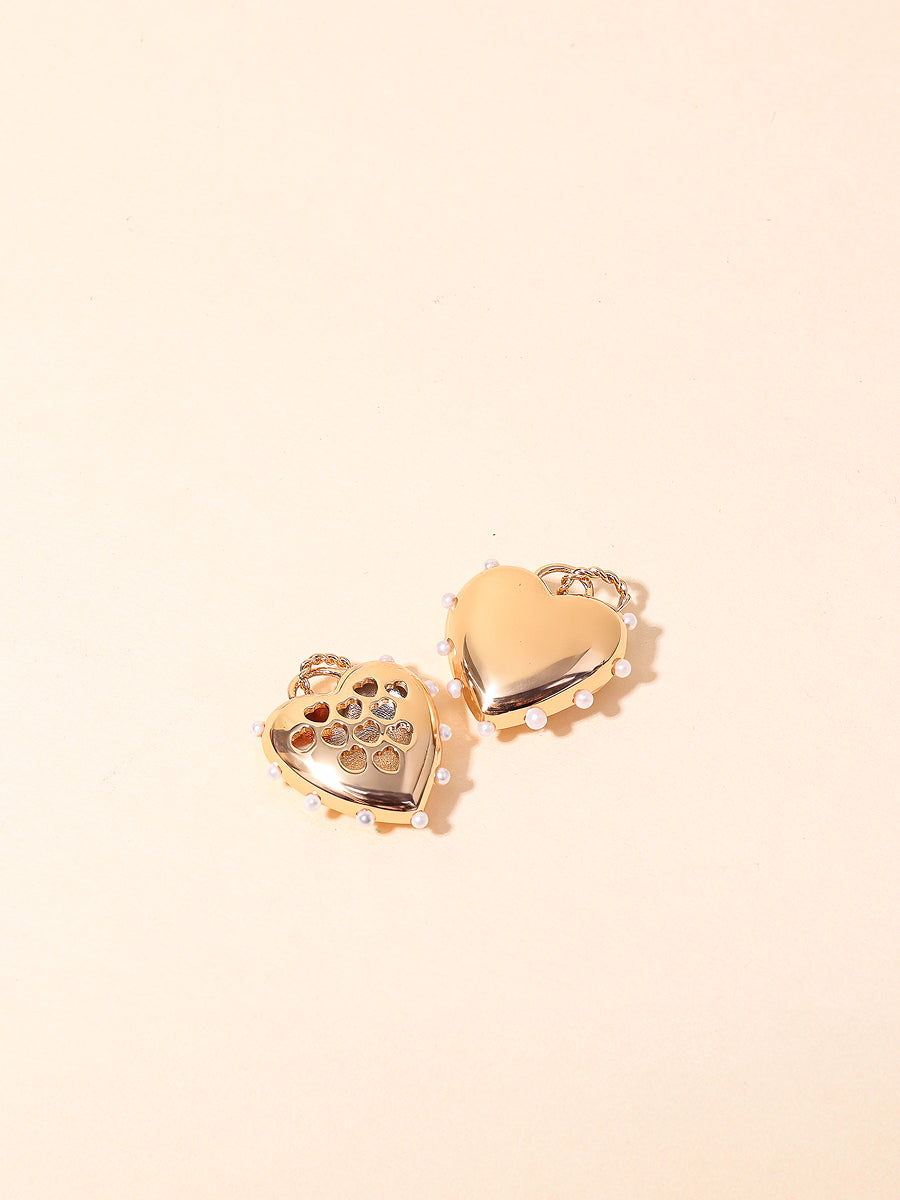 Gilded Heart Charm