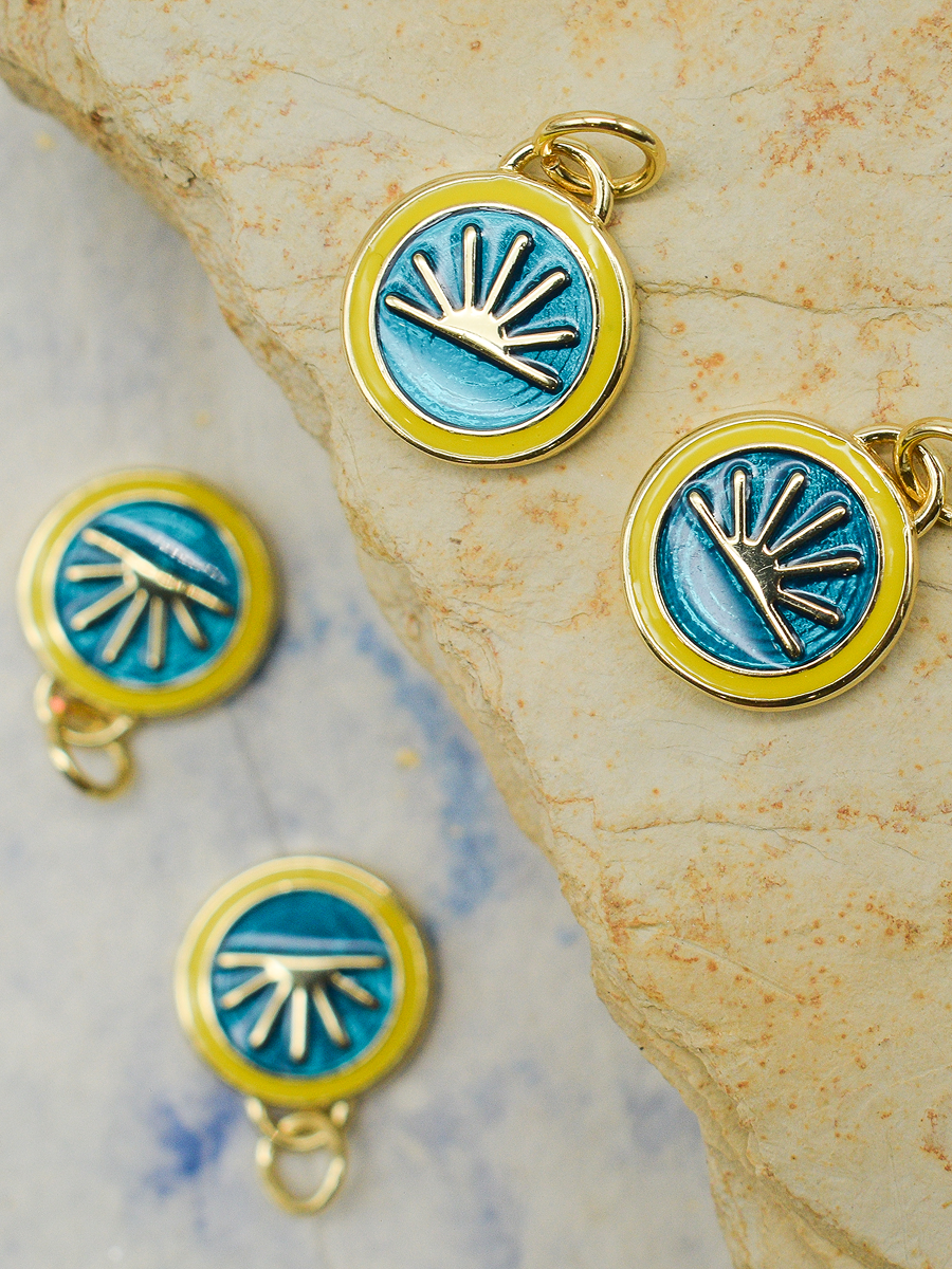 Rising Sun Charm