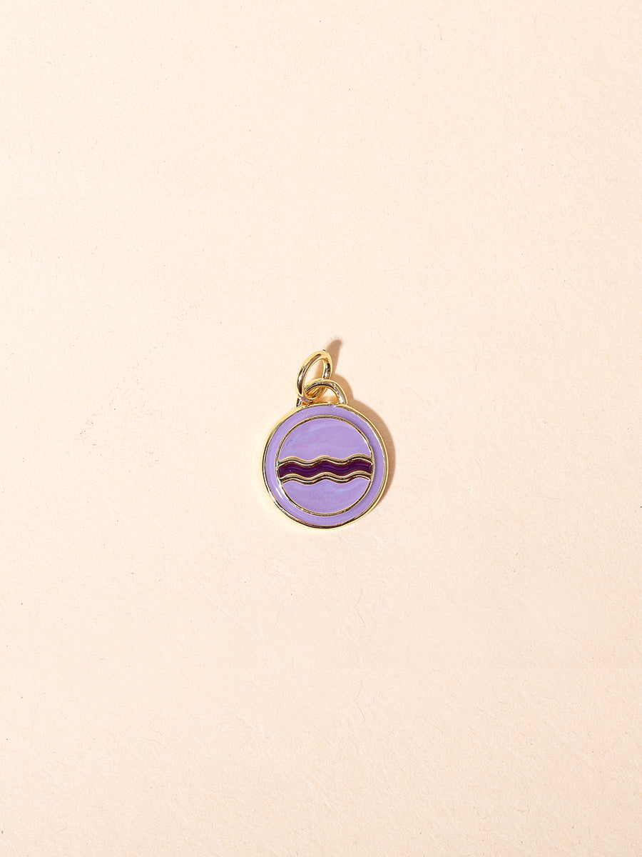 Lavender Wave Charm
