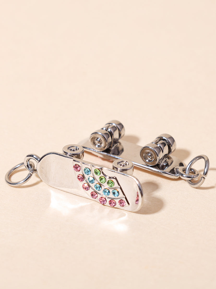 Rainbow Skateboard Charm