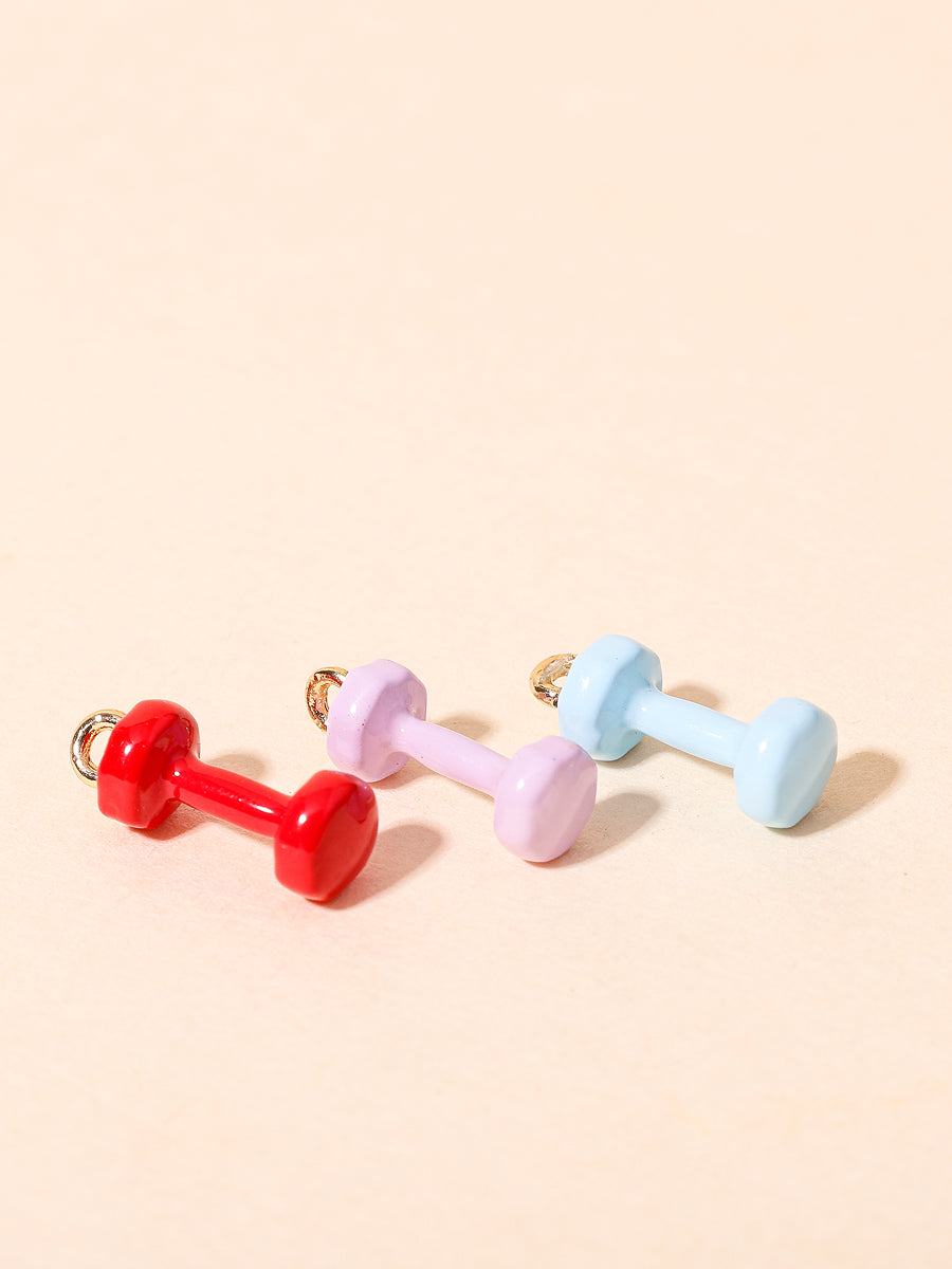 The Red Energy Dumbbell Charm