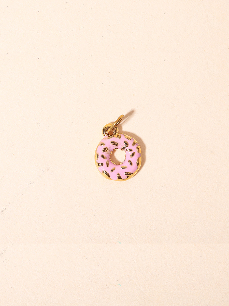 Pink Donut Charm
